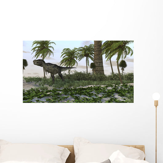 Tyrannosaurus Rex Hunting for Wall Decal Design 8