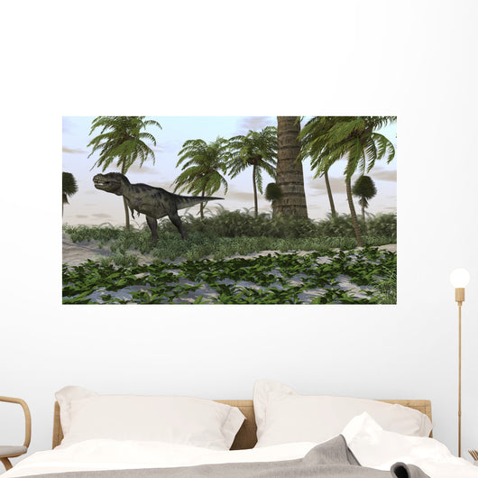 Tyrannosaurus Rex Hunting for Wall Decal Design 8