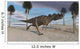 Ceratosaurus Running across Barren Wall Decal Design 4