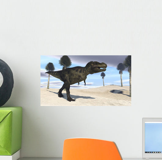 Tyrannosaurus Rex Hunting for Wall Decal Design 7