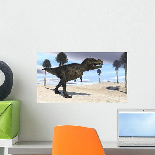 Tyrannosaurus Rex Hunting for Wall Decal Design 7