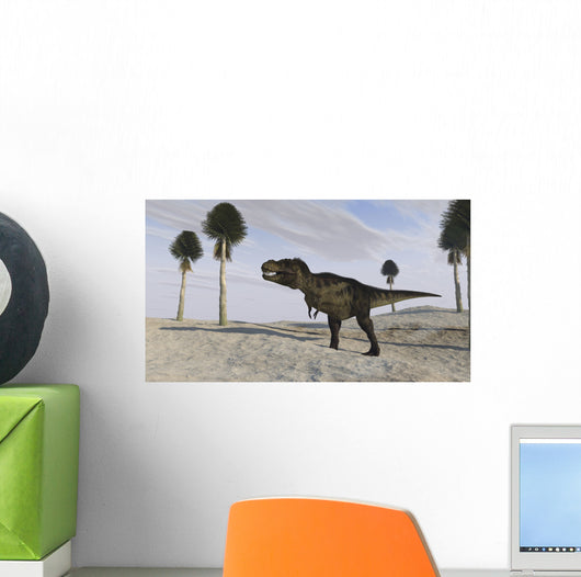 Tyrannosaurus Rex Hunting for Wall Decal Design 6