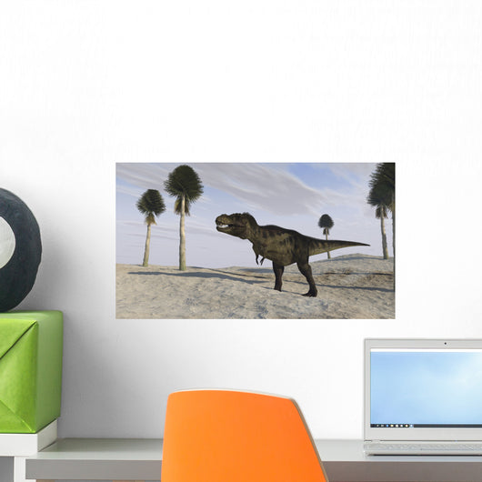 Tyrannosaurus Rex Hunting for Wall Decal Design 6