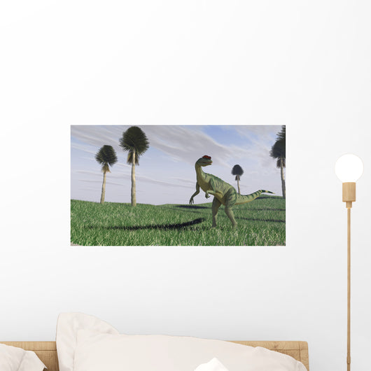 Dilophosaurus Hunting for Its Wall Decal Design 2
