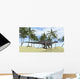 Dicraeosaurus Walking across Prehistoric Wall Decal Design 3