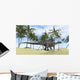 Dicraeosaurus Walking across Prehistoric Wall Decal Design 3