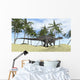 Dicraeosaurus Walking across Prehistoric Wall Decal Design 3
