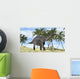 Dicraeosaurus Walking across Prehistoric Wall Decal Design 2