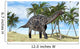 Dicraeosaurus Walking across Prehistoric Wall Decal Design 2