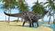 Dicraeosaurus Shallow Water Wall Decal Design 1