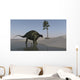 Brachytrachelopan Walking along Shallow Wall Decal Design 2
