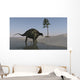 Brachytrachelopan Walking along Shallow Wall Decal Design 2