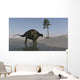 Brachytrachelopan Walking along Shallow Wall Decal Design 2