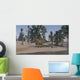 Brachytrachelopan Walking along Shoreline Wall Decal