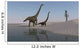 Two Mamenchisaurus Roaming along Wall Decal Design 2