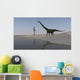 Mamenchisaurus Walking along Shoreline Wall Decal