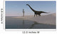 Mamenchisaurus Walking along Shoreline Wall Decal
