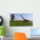 Mamenchisaurus and Her Offspring Wall Decal Design 4