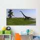 Mamenchisaurus and Her Offspring Wall Decal Design 4