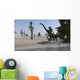 Mamenchisaurus and Her Offspring Wall Decal Design 3