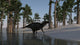 Shuangmiaosaurus Walking along Shoreline Wall Decal Design 2