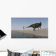 Shuangmiaosaurus Walking along Shoreline Wall Decal Design 1