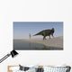 Shuangmiaosaurus Walking along Shoreline Wall Decal Design 1