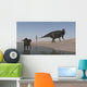 Two Shuangmiaosaurus Dinosaurs Shoreline Wall Decal