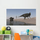 Two Shuangmiaosaurus Dinosaurs Shoreline Wall Decal