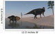 Udanoceratops and Shuangmiaosaurus Roaming Wall Decal