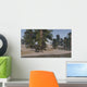 Shuangmiaosaurus Walking along Shoreline Wall Decal