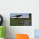 Tyrannosaurus Rex Frightens Group Wall Decal