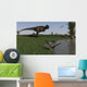 Tyrannosaurus Rex Frightens Group Wall Decal