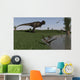 Tyrannosaurus Rex Frightens Group Wall Decal