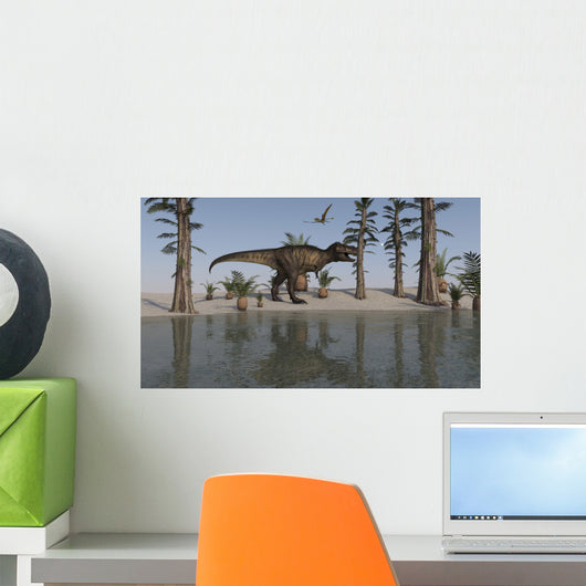 Tyrannosaurus Rex Hunting for Wall Decal Design 5