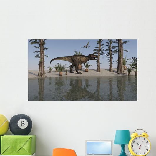 Tyrannosaurus Rex Hunting for Wall Decal Design 5