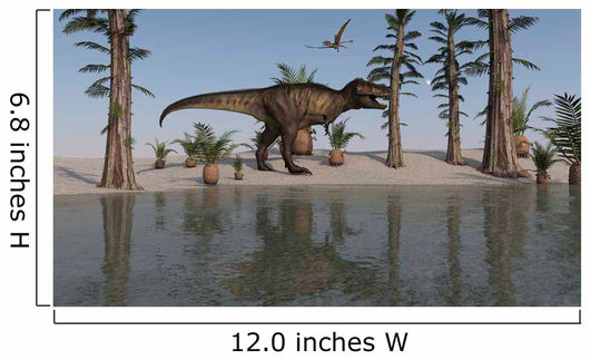 Tyrannosaurus Rex Hunting for Wall Decal Design 5