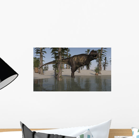Tyrannosaurus Rex Hunting for Wall Decal Design 4