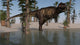 Tyrannosaurus Rex Hunting for Wall Decal Design 4