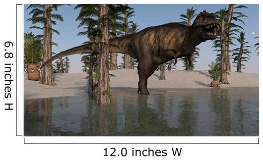 Tyrannosaurus Rex Hunting for Wall Decal Design 4