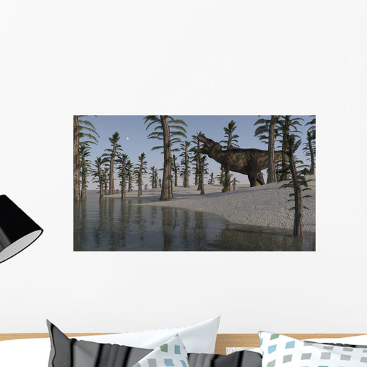 Tyrannosaurus Rex Hunting for Wall Decal Design 2