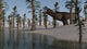 Tyrannosaurus Rex Hunting for Wall Decal Design 2