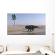 Udanoceratops Walking along Water's Wall Decal Design 4