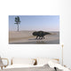 Udanoceratops Walking along Water's Wall Decal Design 4