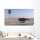 Udanoceratops Walking along Water's Wall Decal Design 4