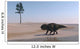 Udanoceratops Walking along Water's Wall Decal Design 4