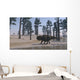 Udanoceratops Walking along Water's Wall Decal Design 3