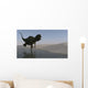 Yangchuanosaurus Running along Shore Wall Decal
