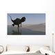 Yangchuanosaurus Running along Shore Wall Decal