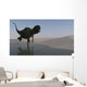 Yangchuanosaurus Running along Shore Wall Decal